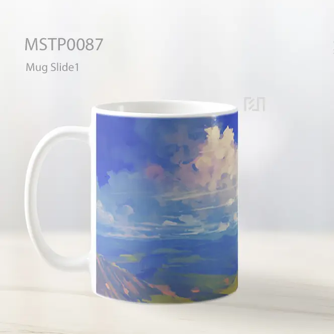 Anime Friends Landscape Mug MSTP0087 - All-side / Desain