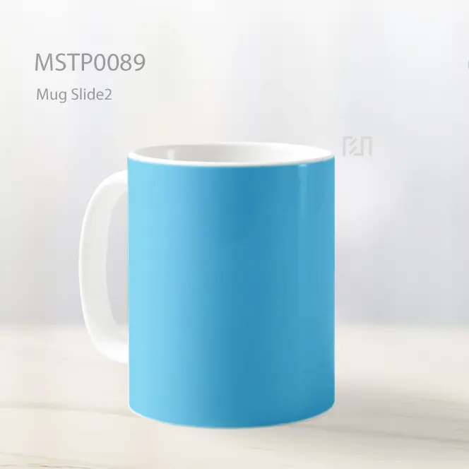 Anime Girl Blue Background Scene Mug MSTP0089 - All-side / Desain