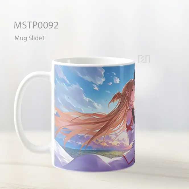 Anime Girl In Black Dress Mug MSTP0092 - All-side / Desain