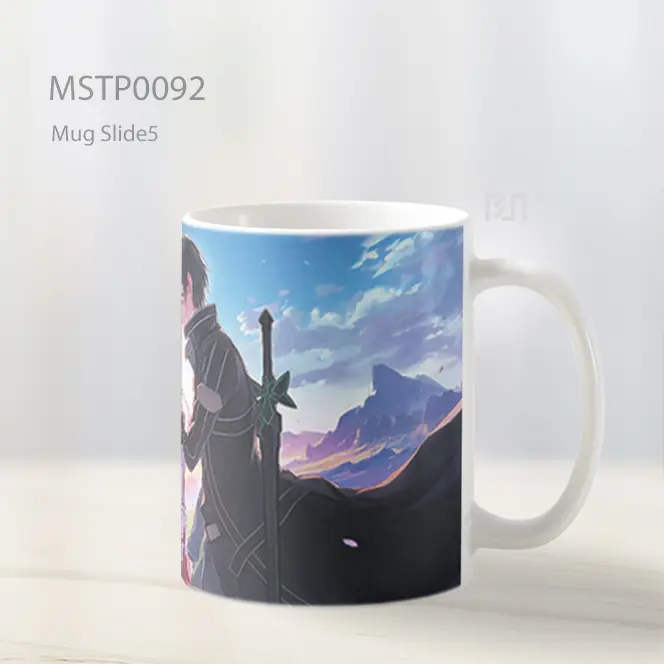 Anime Girl In Black Dress Mug MSTP0092 - All-side / Desain