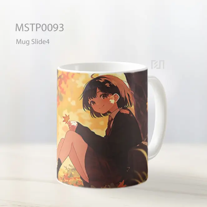 Anime Girl Musim Gugur Mug MSTP0093