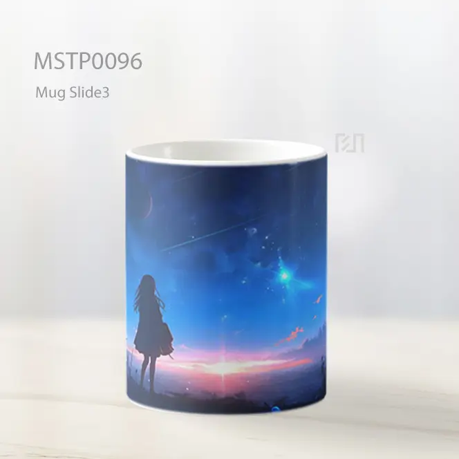 Anime Girl Planet View Mug MSTP0096 - All-side / Desain