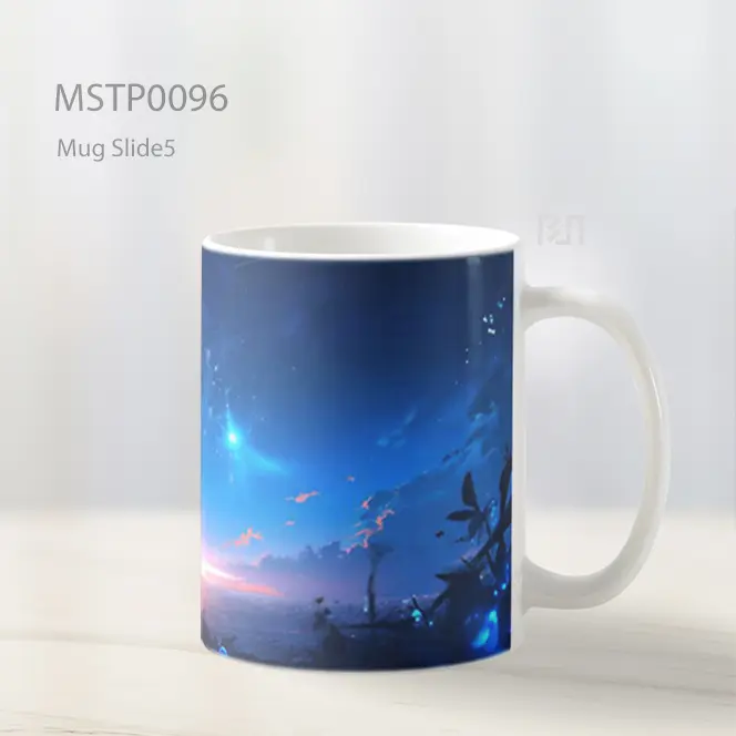 Anime Girl Planet View Mug MSTP0096 - All-side / Desain
