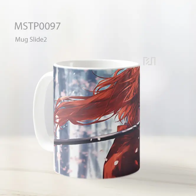 Anime Girl Red Hair Mug MSTP0097 - All-side / Desain