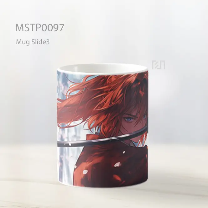 Anime Girl Red Hair Mug MSTP0097 - All-side / Desain