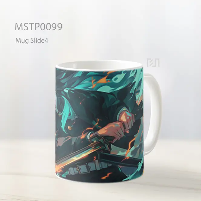 Anime Girl With Sword Mug MSTP0099
