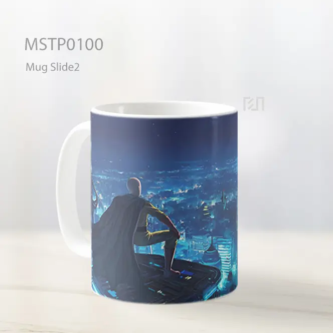 Anime Girl With Sword Mug MSTP0100 - All-side / Desain