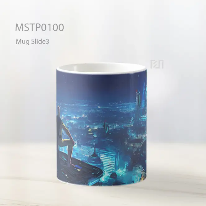 Anime Girl With Sword Mug MSTP0100 - All-side / Desain