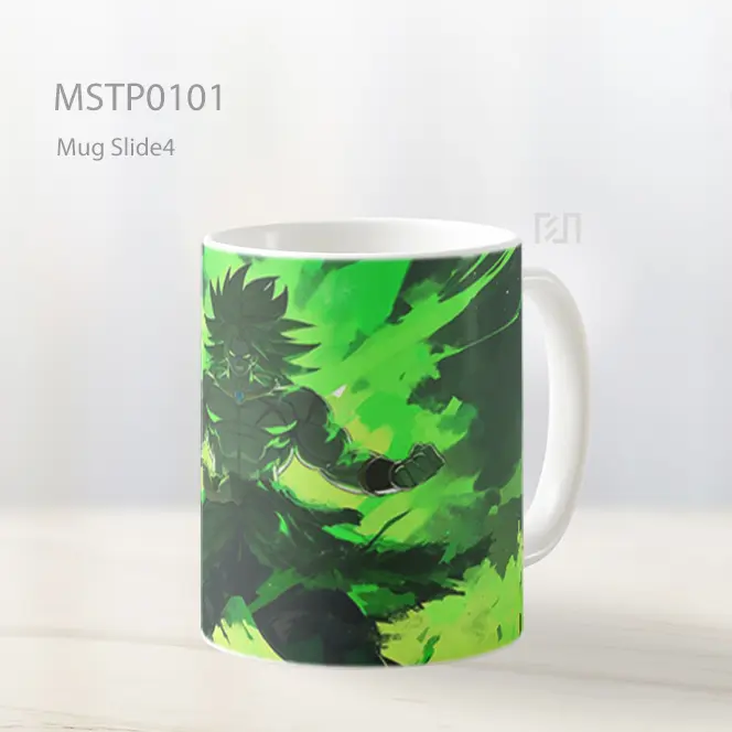 Anime Green Power Scene Mug MSTP0101