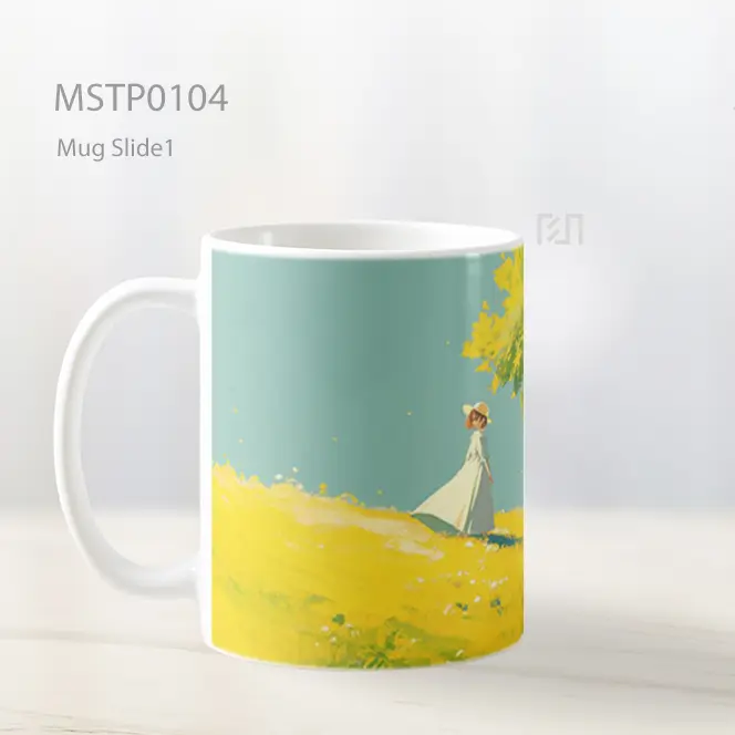 Anime Landscape With Girl Mug MSTP0104 - All-side / Desain