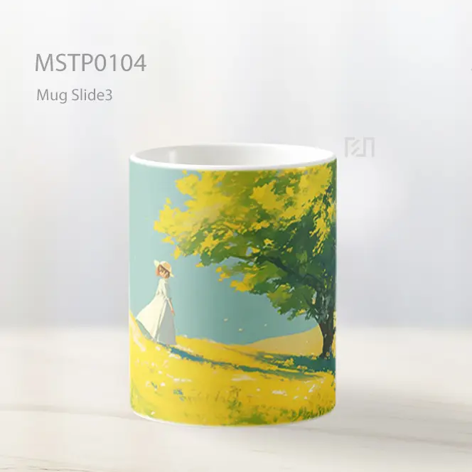 Anime Landscape With Girl Mug MSTP0104 - All-side / Desain