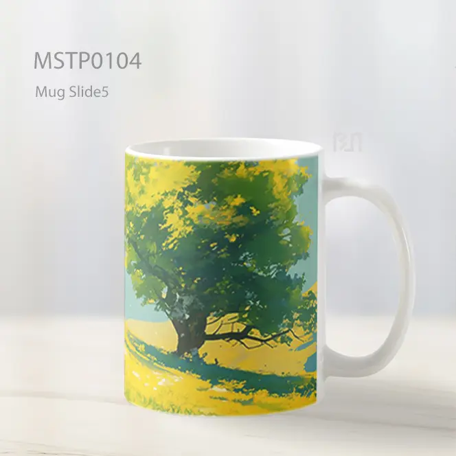 Anime Landscape With Girl Mug MSTP0104 - All-side / Desain