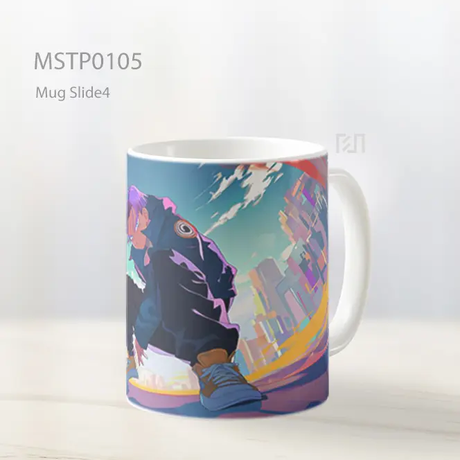 Anime Martial Arts Fighter Mug MSTP0105