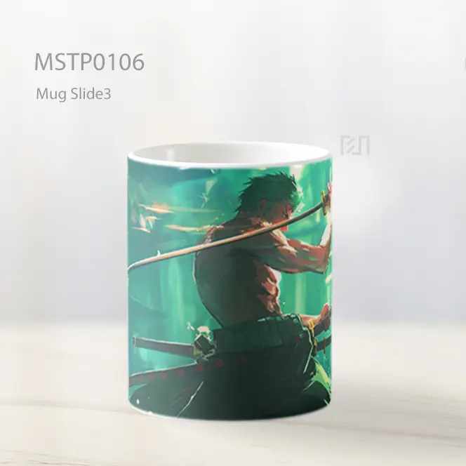 Anime Mecha Battle Scene Mug MSTP0106 - All-side / Desain