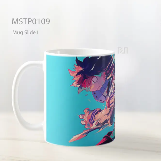 Anime Neon Colors Scene Mug MSTP0109 - All-side / Desain