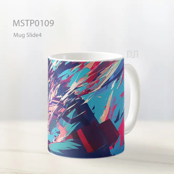 Anime Neon Colors Scene Mug MSTP0109