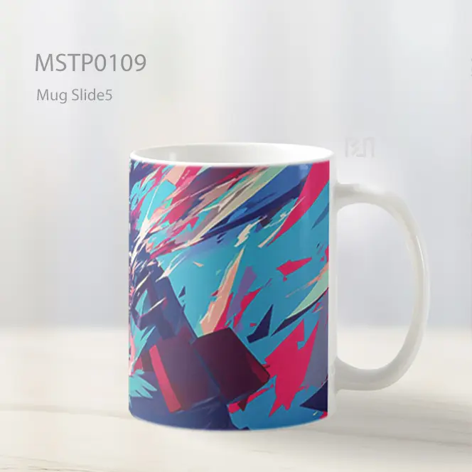 Anime Neon Colors Scene Mug MSTP0109 - All-side / Desain