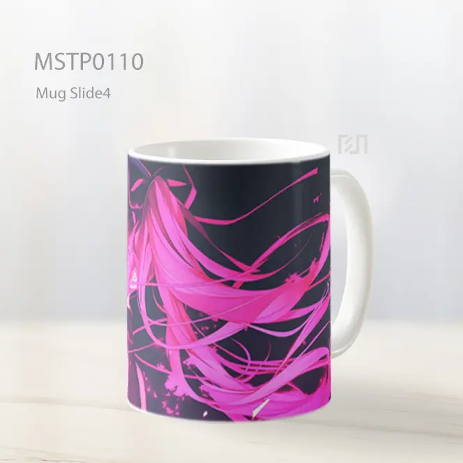 Anime Neon Glow Girl Mug MSTP0110
