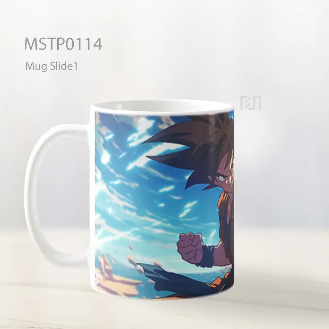 Anime Running Boy Scene Mug MSTP0114 - All-side / Desain
