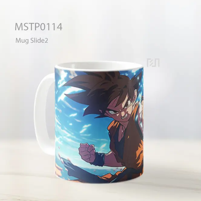 Anime Running Boy Scene Mug MSTP0114 - All-side / Desain