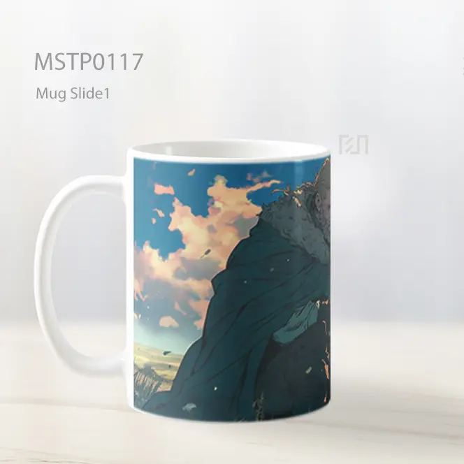 Anime Samurai Warrior Mug MSTP0117 - All-side / Desain