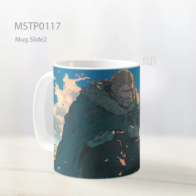 Anime Samurai Warrior Mug MSTP0117 - All-side / Desain