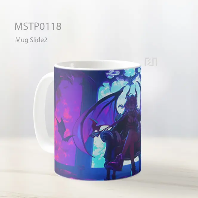 Anime Sayap Iblis Takhta Mug MSTP0118 - All-side / Desain