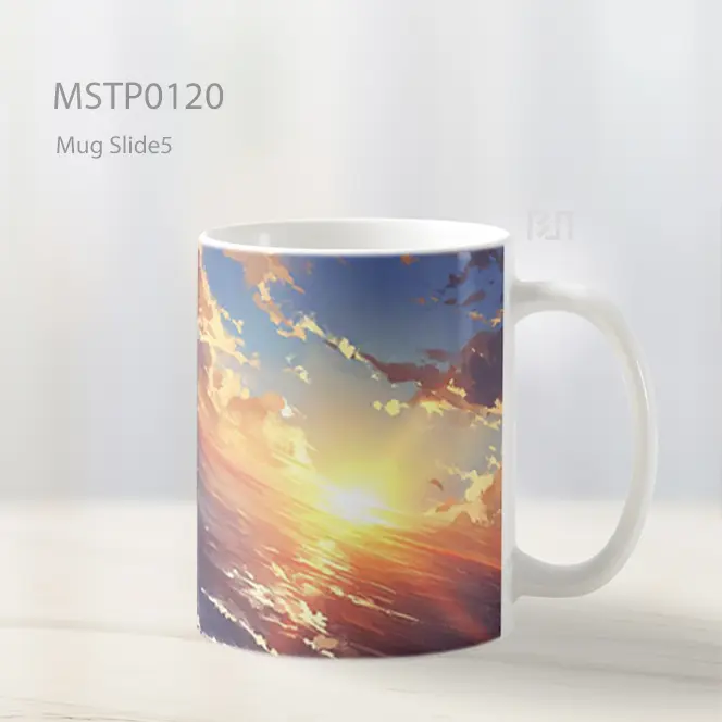 Anime Sunset Couple Mug MSTP0120 - All-side / Desain