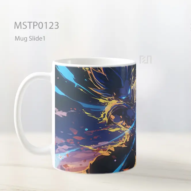 Anime Sword Clash Scene Mug MSTP0123 - All-side / Desain