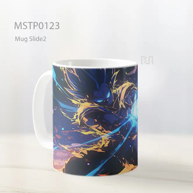 Anime Sword Clash Scene Mug MSTP0123 - All-side / Desain