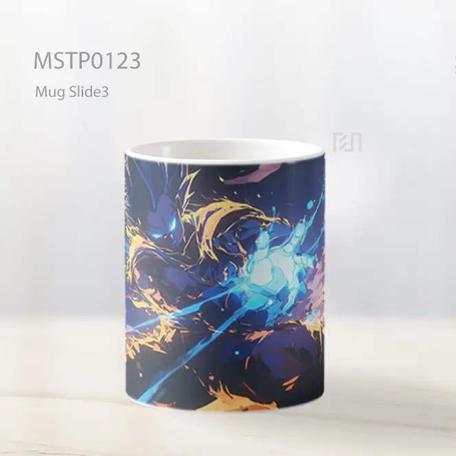 Anime Sword Clash Scene Mug MSTP0123 - All-side / Desain