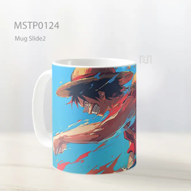 Anime Sword Slash Scene Mug MSTP0124 - All-side / Desain