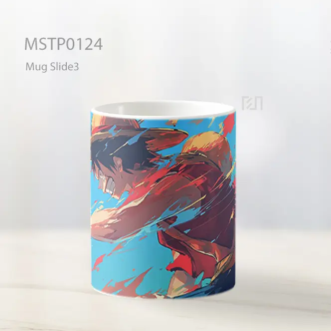 Anime Sword Slash Scene Mug MSTP0124 - All-side / Desain