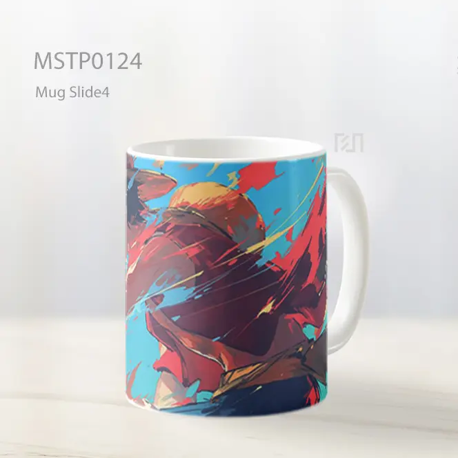 Anime Sword Slash Scene Mug MSTP0124