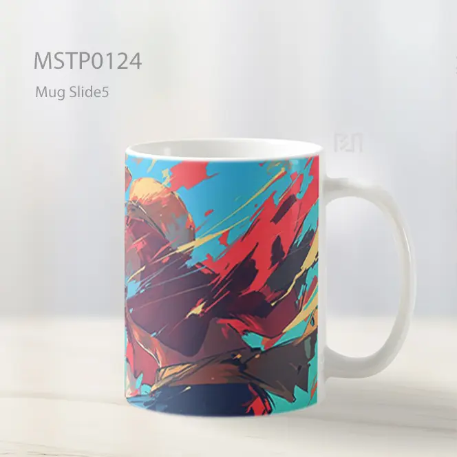 Anime Sword Slash Scene Mug MSTP0124 - All-side / Desain