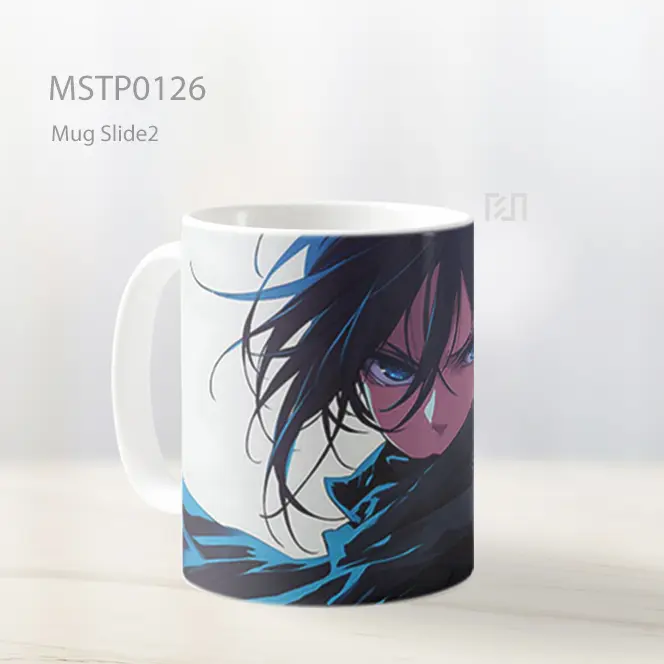 Anime Yato Potret Keren Mug MSTP0126 - All-side / Desain