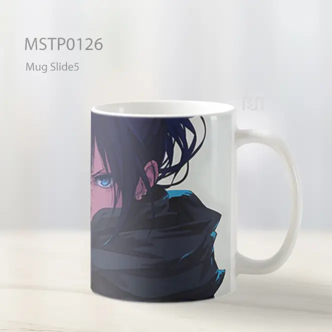 Anime Yato Potret Keren Mug MSTP0126 - All-side / Desain