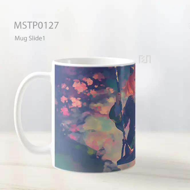 Anya Forger Ayunan Musim Semi Pastel Mug MSTP0127 - All-side / Desain