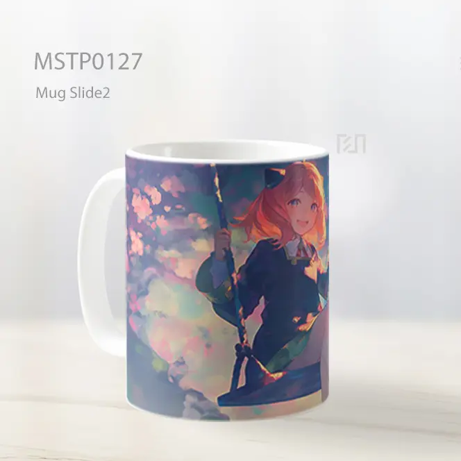 Anya Forger Ayunan Musim Semi Pastel Mug MSTP0127 - All-side / Desain