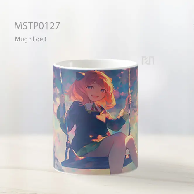 Anya Forger Ayunan Musim Semi Pastel Mug MSTP0127 - All-side / Desain