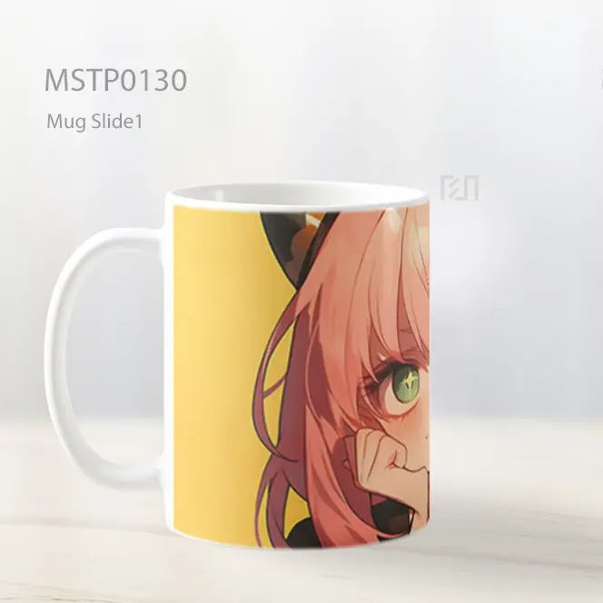 Anya Forger Heh Wajah Imut Spy X Family Mug MSTP0130 - All-side / Desain