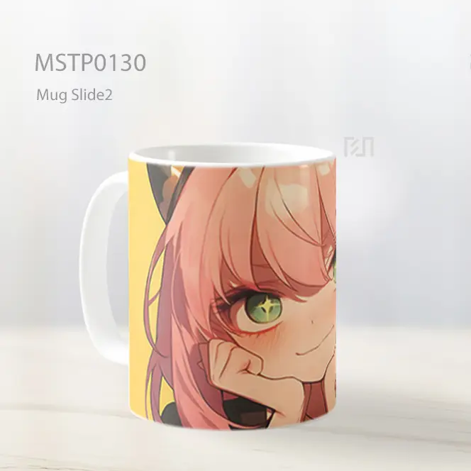 Anya Forger Heh Wajah Imut Spy X Family Mug MSTP0130 - All-side / Desain