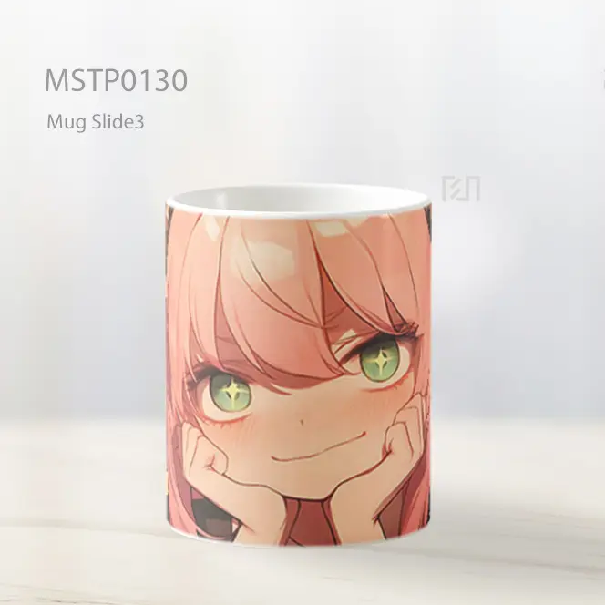 Anya Forger Heh Wajah Imut Spy X Family Mug MSTP0130 - All-side / Desain