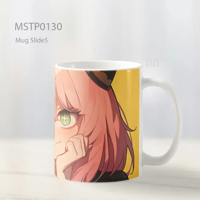Anya Forger Heh Wajah Imut Spy X Family Mug MSTP0130 - All-side / Desain