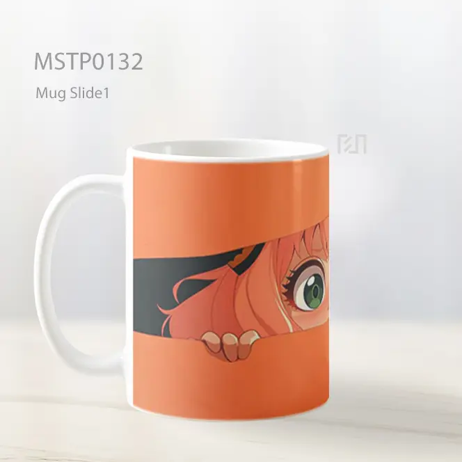 Anya Forger Mengintip Mug MSTP0132 - All-side / Desain
