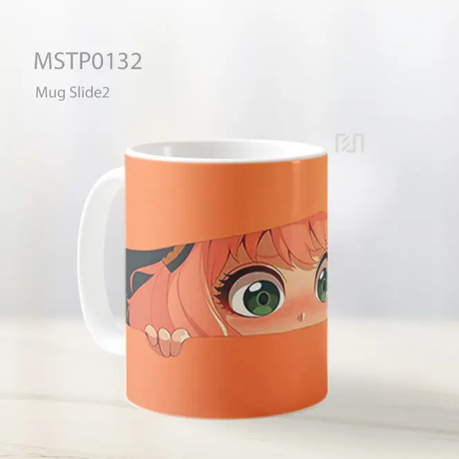 Anya Forger Mengintip Mug MSTP0132 - All-side / Desain