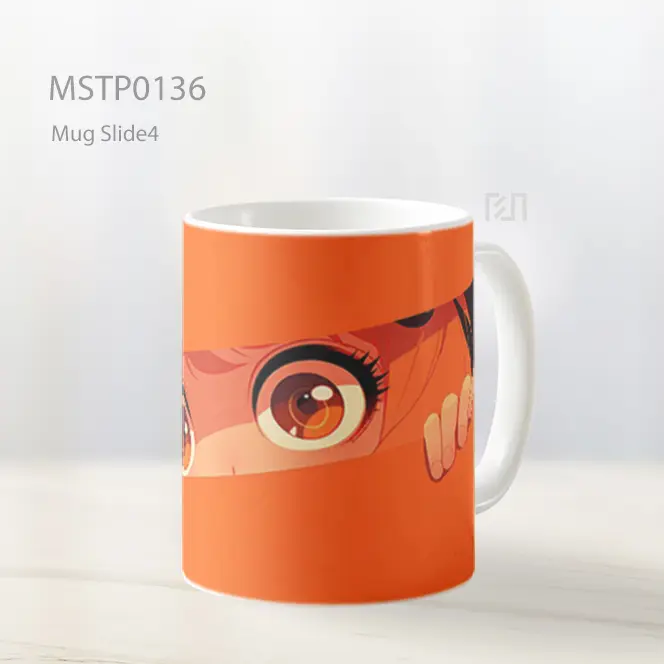Anya Forger Tirai Oranye Mug MSTP0136