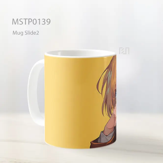 Aot Armin Arlert Anime Kuning Mug MSTP0139 - All-side / Desain