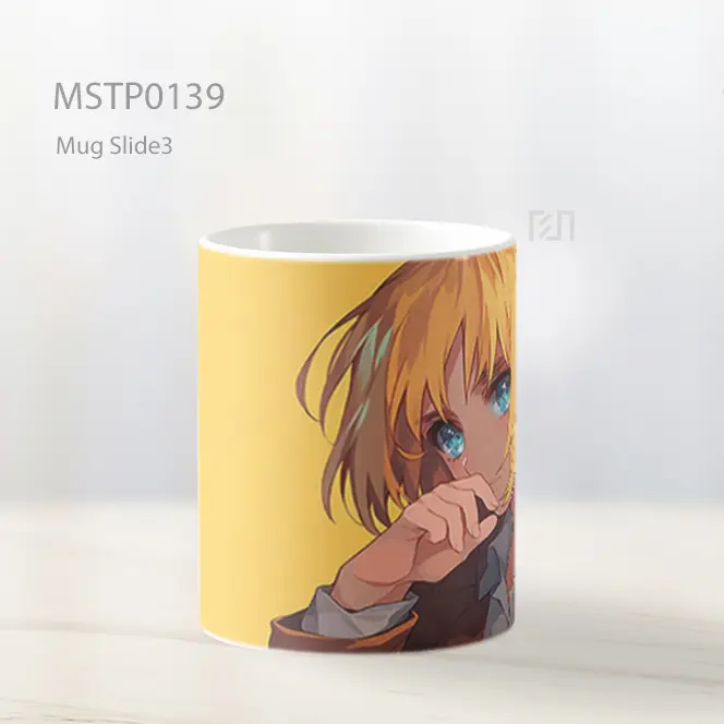 Aot Armin Arlert Anime Kuning Mug MSTP0139 - All-side / Desain