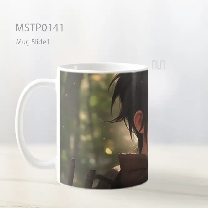 Aot Eren Anak Aesthetic Anime Mug MSTP0141 - All-side / Desain